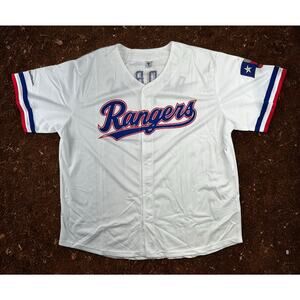 Texas Rangers Elvis Andrus #1 Home Jersey XL SGA Promo Night Globe Life Field